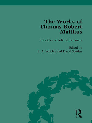 cover image of The Works of Thomas Robert Malthus Vol 5